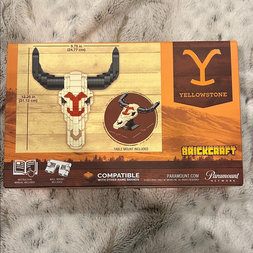 Yellowstone Skull Building Set